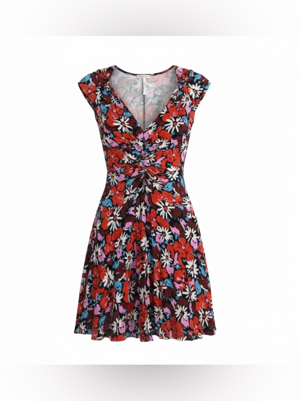 Free People Key Floral To Your Heart Mini Coquette Dress.